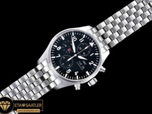 IWC0339 - IWC Pilot Chronograph Ref.3777 SSSS Black V6F A7750 - 14.jpg